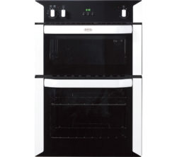 BELLING  BI90FP Electric Double Oven - White